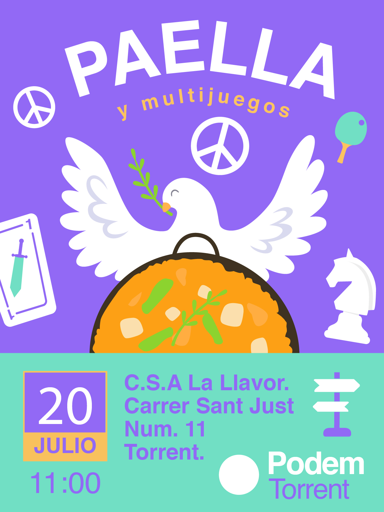 Cartel-PodemTorrent-Paella Torneo de Truc-V3
