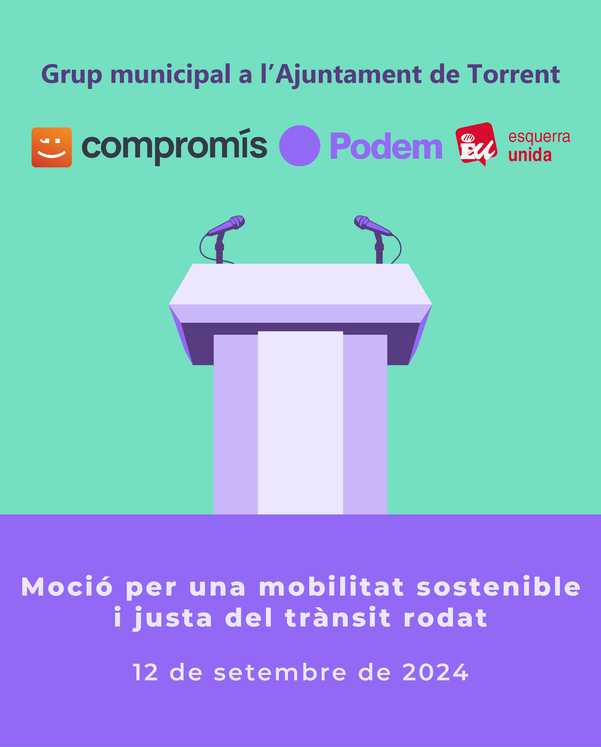 Grup municipal Mocion-Plantilla-mobilitat sostenible