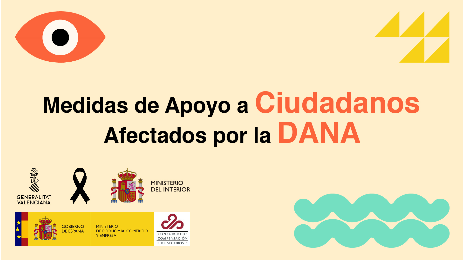 Medidas de Apoyo a Ciudadanos Afectados por la DANA en la Comunitat Valenciana
