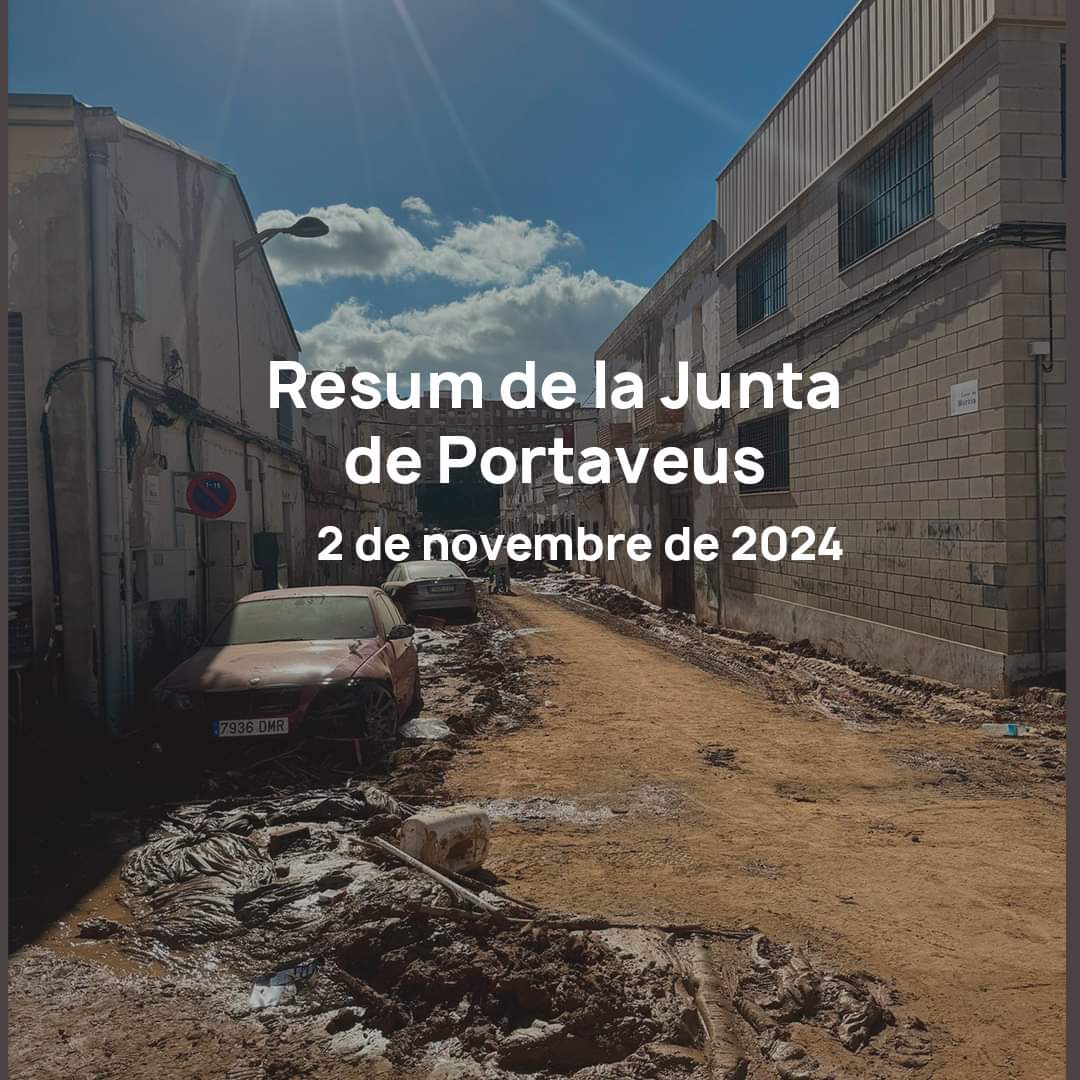 Resumen de la Junta de Portavoces-2 de Noviembre