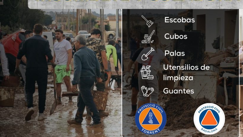 Solidaridad en Torrent-Voluntariado para las Zonas Afectadas por la DANA