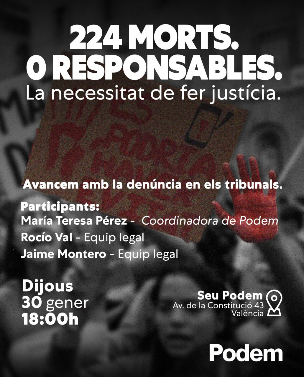 224 morts-0 responsables-La necessitat fer justícia